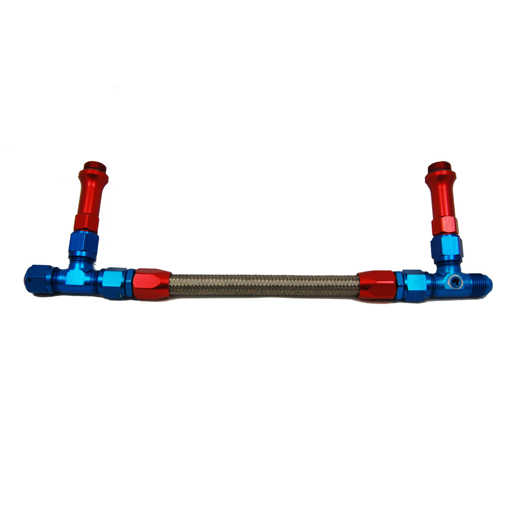 [AED6095] AED - Braided Fuel Line Kit - #6 Holley Carb.